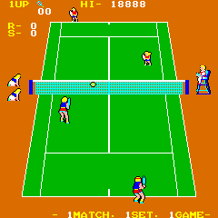 Super Doubles Tennis